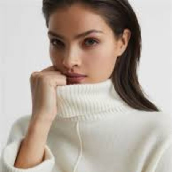 SARAH WOOL-CASHMERE ROLL NECK JUMPER - Picture 5 of 8